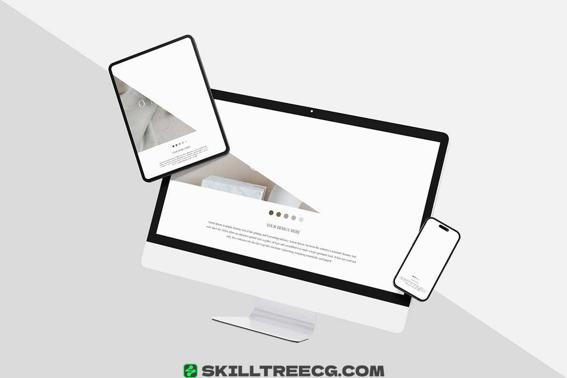图片[2]-Multi Devices Mockup with Clean Background（302697）-技能树